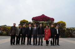 2010년 국향대전 무안군 의원님 들 방문