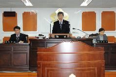 제191회 함평군의회 임시회 제1차 본회의장(2013.1.25-2.1)