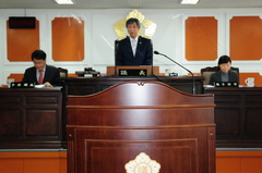 제192회 함평군의회 임시회 제1차 본회의장(2013.4.11-19)