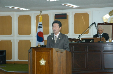 제122회함평군의회임시회 군정질문(함평읍 김청수의원)