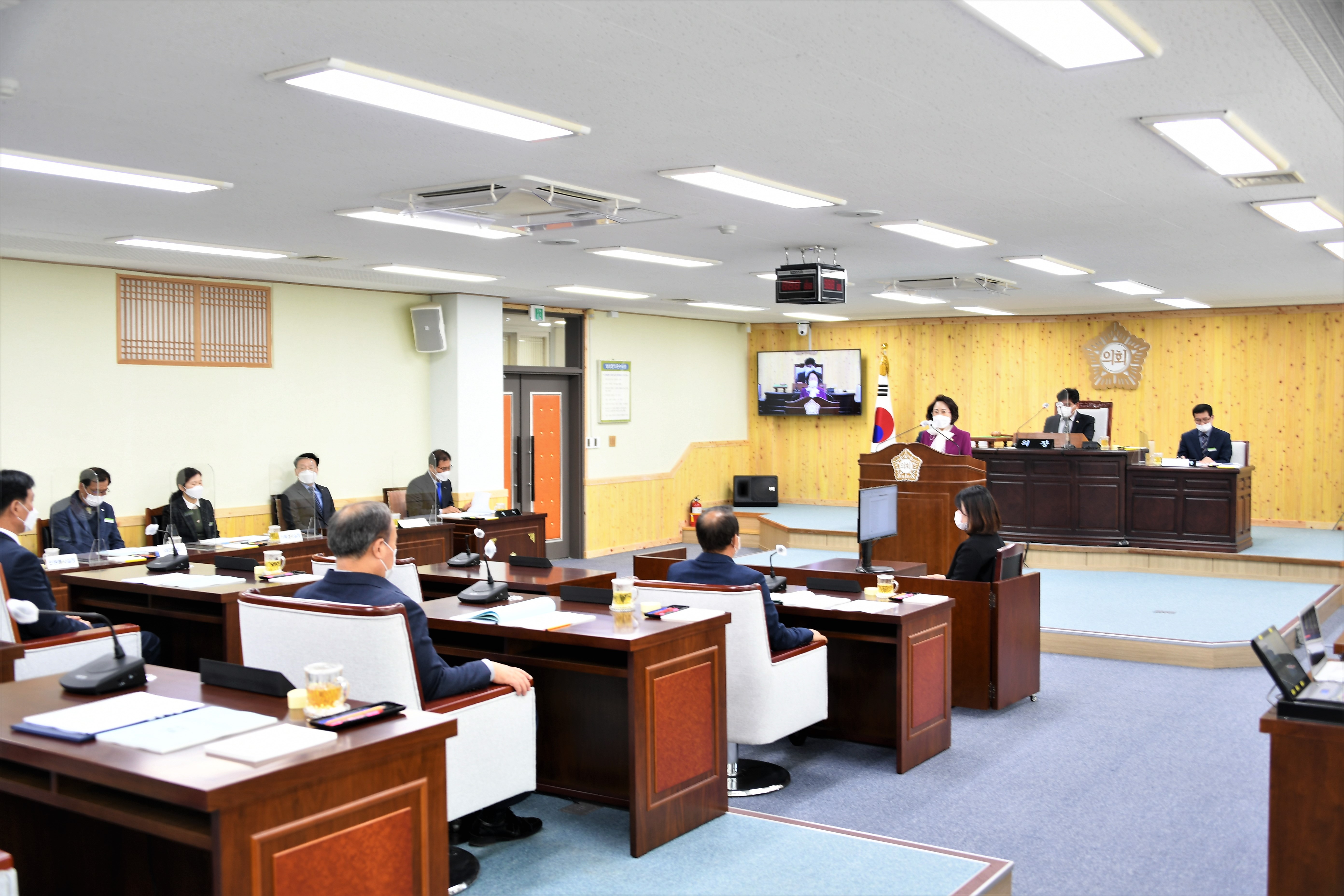 제265회 함평군의회 임시회 제1차 본회의(2021.3.24.)5