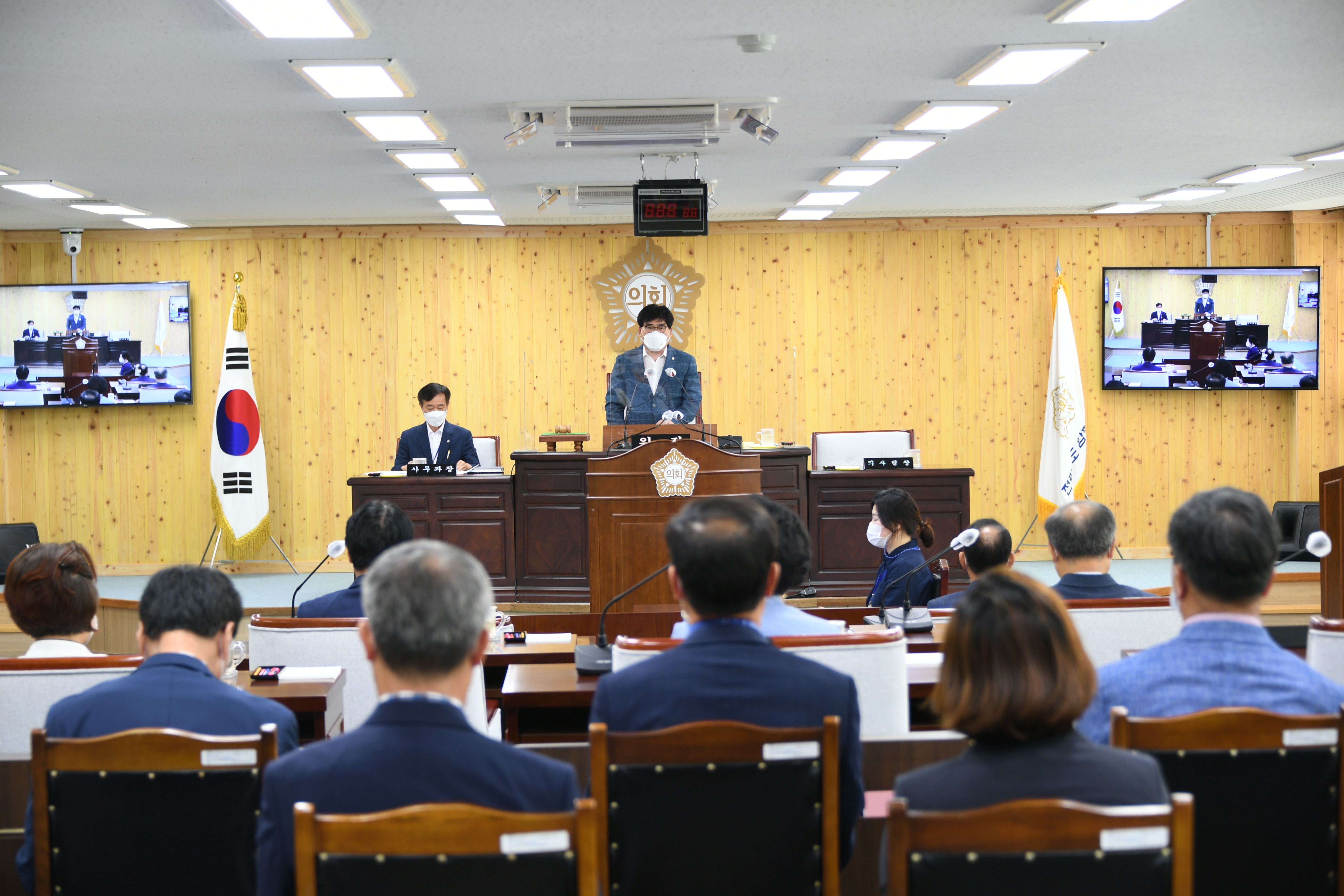 제268회 함평군의회 임시회 제1차 본회의(2021.7.13.)2