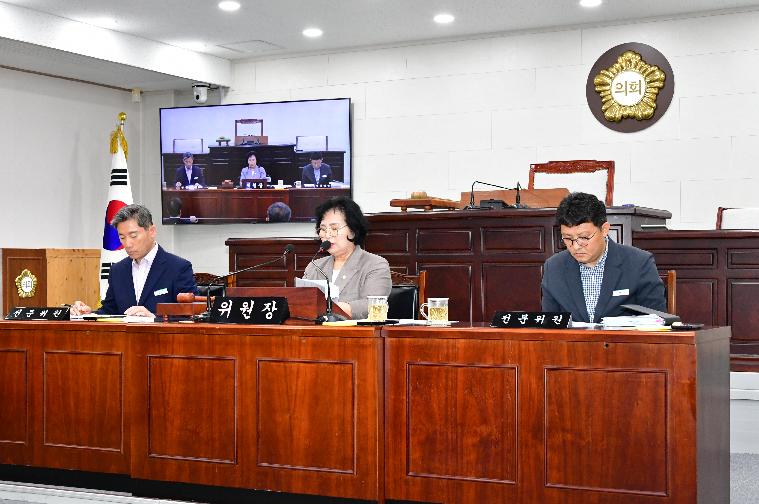 2025 행정사무감사 제6차 특별위원회(2025.6.30.)
